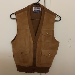 Small acrylic vintage waistcoat VEST by CIMONE